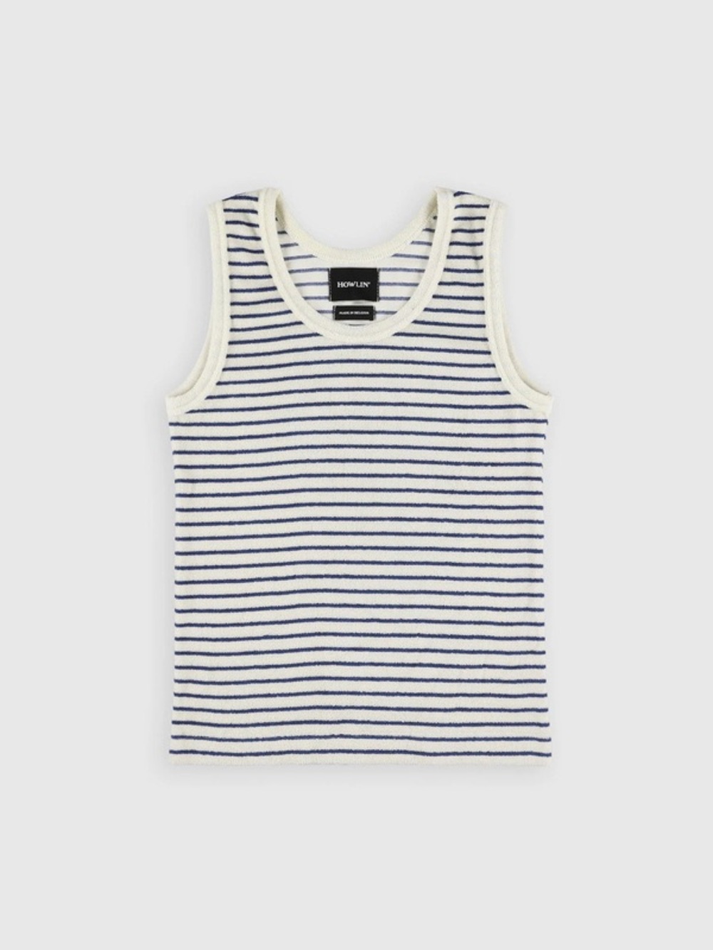 Striped Loop Terry Tank